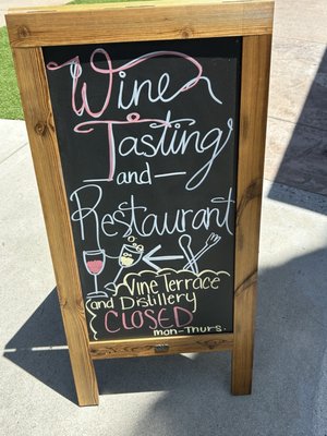 Menu photo 3 Oak Mountain Winery Temecula, CA