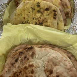Garlic Naan & Paneer Naan