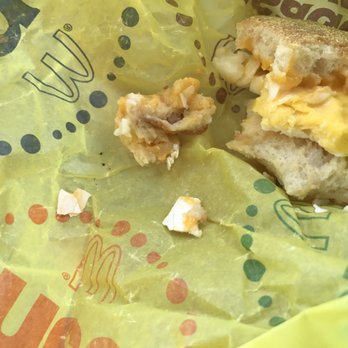 McDonald's - Eggshells everywhere! - Burgers Near Me - Oakdale, California