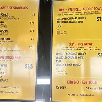 Mango and Mint - Menu - Vietnamese Near Me - Alameda, California Mango and Mint - Menu - Vietnamese Near Me - Alameda, California