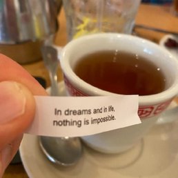 Yes Folks You get a Fortune Cookie too!!!! Yes Folks You get a Fortune Cookie too!!!!