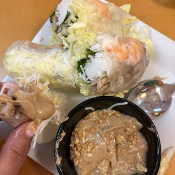 Pho Vn - Summer Roll with Peanut Sauce - Vietnamese Near Me - Boynton Beach, Florida Pho Vn - Summer Roll with Peanut Sauce - Vietnamese Near Me - Boynton Beach, Florida