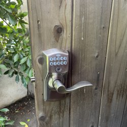Key Secure Locks - Smart lock on gate lock , very convenient if you have gardeners