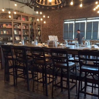 Beginnings - Communal table, if there is no place else to sit. - Bars Near Me - Atlantic Beach, New York