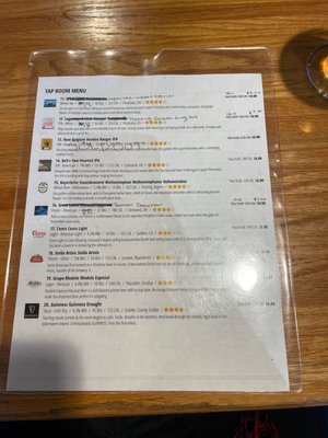 Menu photo 2 Market Square Tap Room Indianapolis, IN Menu photo 2 Market Square Tap Room Indianapolis, IN