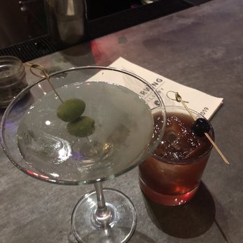 Copperwing Distillery - Dirty Dirty Martini and Manhattan - Distilleries Near Me - Saint Louis Park, Minnesota