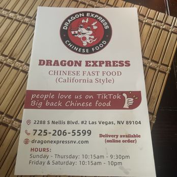 Dragon Express - Menu - Chinese Near Me - Las Vegas, Nevada Dragon Express - Menu - Chinese Near Me - Las Vegas, Nevada