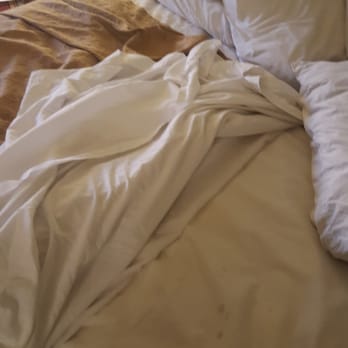 Best Western Colonial Inn - stained sheets - Hotels Near Me - Selma, California