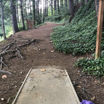 Toledo Red Dog Disc Golf Course - Hole 1 - Disc Golf Near Me - Toledo, Oregon Toledo Red Dog Disc Golf Course - Hole 1 - Disc Golf Near Me - Toledo, Oregon