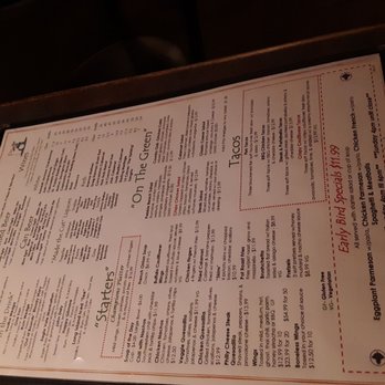 Argyle Grill At Eagle Vale - menu - American Near Me - Fairport, New York