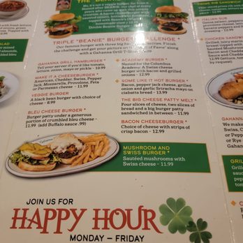 Gahanna Grill - Menu - Burgers Near Me - Gahanna, Ohio