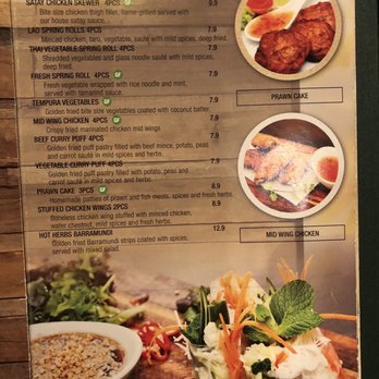 Lao Der - Menu - Thai Near Me - Parramatta, NSW