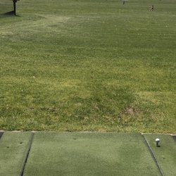 First Tee Driving Range - The hitting mats are in excellent condition.