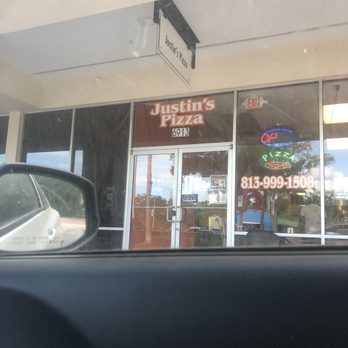 Justin’s Pizza - Justin's pizza outside store - Pizza Near Me - Riverview, Florida