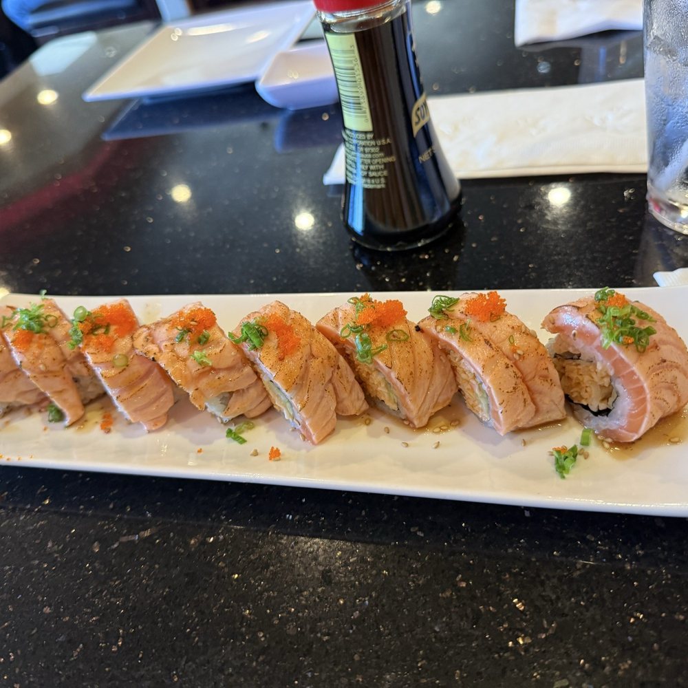 Otoro Sushi - Torched salmon roll - Japanese Near Me - Scotts Valley, California