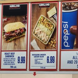 Costco Food Court - August 2023
