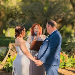 Love Story Vows - A wedding near the Cheetah in the San Diego Safari Park.