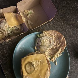 McDonald's - Supposed to be a big Mac covered in nothing but Max sauce