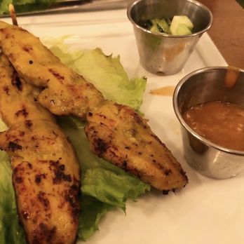 S T Noodle Bar - chicken satay - Thai Near Me - Long Beach, California