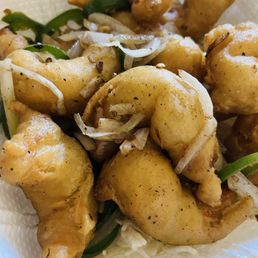 Salt and pepper shrimp Salt and pepper shrimp