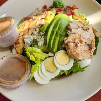 Manny's Steakhouse - Cobb salad with grilled chicken. - Steakhouses Near Me - Vallejo, California Manny's Steakhouse - Cobb salad with grilled chicken. - Steakhouses Near Me - Vallejo, California