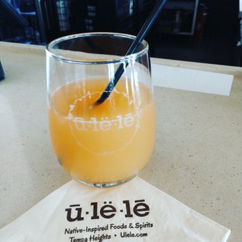 Ulele Bar - Grapefruit mimosa on point!!! :) - Bars Near Me - Tampa, Florida Ulele Bar - Grapefruit mimosa on point!!! :) - Bars Near Me - Tampa, Florida