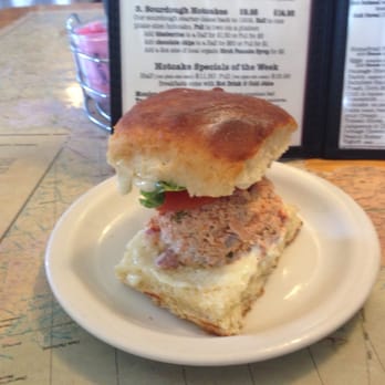 Talkeetna Roadhouse - Salmon salad slider at the Talkeetna Roadhouse is a deal at only $5 - Cafes Near Me - Talkeetna, Alaska Talkeetna Roadhouse - Salmon salad slider at the Talkeetna Roadhouse is a deal at only $5 - Cafes Near Me - Talkeetna, Alaska