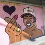 Photo of Finger Heart mural