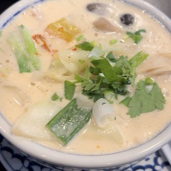 TomYumKung Thai Cafe - S2. Tom Kha Soup - Thai Near Me - Carrollton, Texas