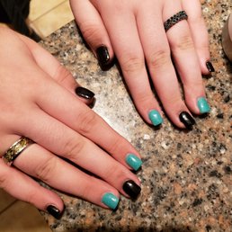 Great job on my kiddos nails.
