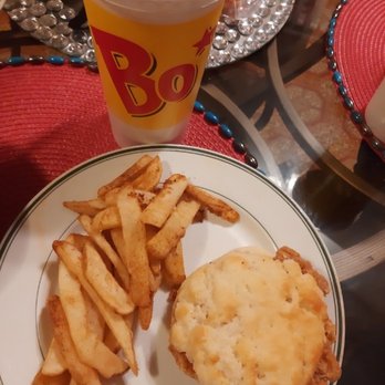 Bojangles - Ice Legendary Iced Tea Sweet Bo* Fries Cajun Chicken Filet Biscuit Combo - Fast Food Near Me - Charlotte, North Carolina Bojangles - Ice Legendary Iced Tea Sweet Bo* Fries Cajun Chicken Filet Biscuit Combo - Fast Food Near Me - Charlotte, North Carolina