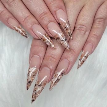 Urban Nail Bar - Iced Coffee Marble Design from Blush Me Nails Bar - Nail Salons Near Me - Scottsdale, Arizona Urban Nail Bar - Iced Coffee Marble Design from Blush Me Nails Bar - Nail Salons Near Me - Scottsdale, Arizona