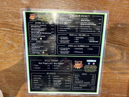 Menu photo 5 Taco Boom Chicago, IL Menu photo 5 Taco Boom Chicago, IL