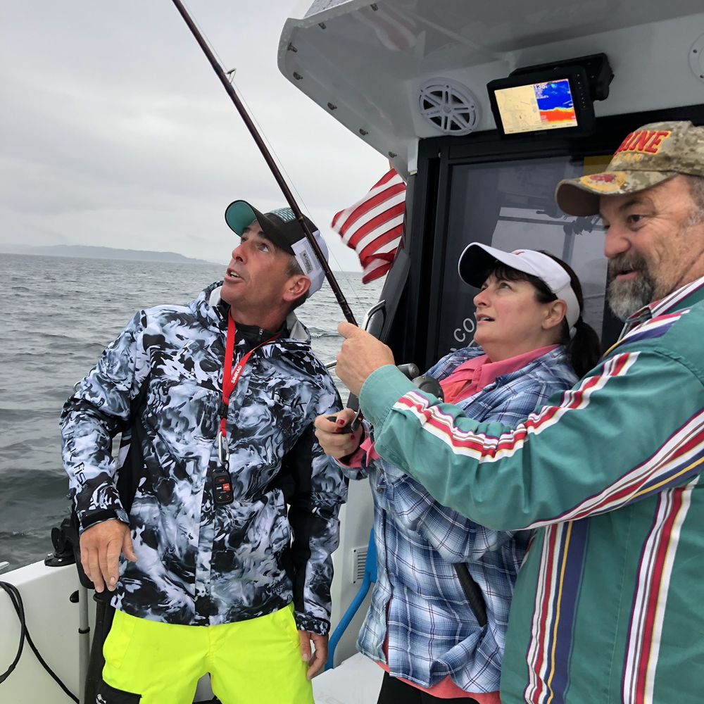 Bow To Stern Charters - Fish on! - Boat Charters Near Me - Seattle, Washington Bow To Stern Charters - Fish on! - Boat Charters Near Me - Seattle, Washington