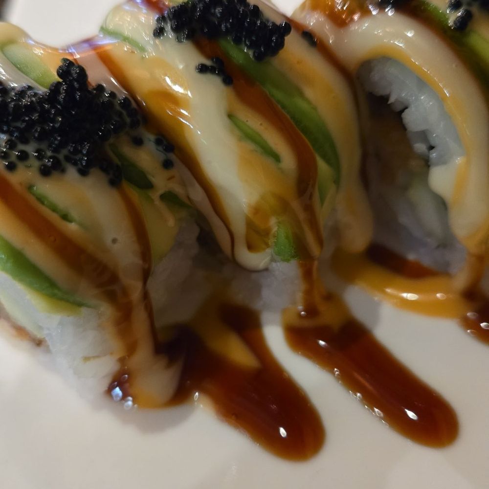 Hills to sea roll. Very yummy Hills to sea roll. Very yummy