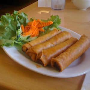 Photo of Pho Minh - South El Monte, CA, United States. 05.25.09 - egg rolls