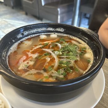 Saigon Bistrot - Seafood Deluxe Tom Yum Soup - Vietnamese Near Me - Garden Grove, California