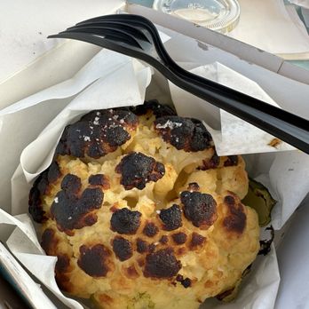 Miznon - The Original Whole Roasted Baby Cauliflower - Mediterranean Near Me - New York, New York