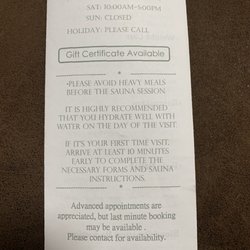 Body Ambience by Hiro - Infrared Sauna Pamphlet