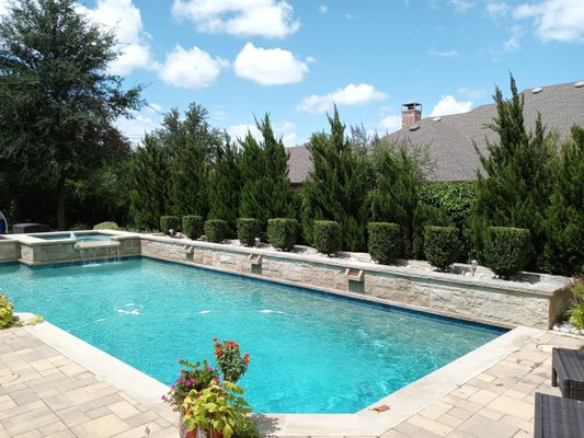 Landscape Projects - We at Kingdom landscape are a Christian base company family owned that provide good quality work good communication with our customers and do our best to try to work with customers and their budgets. We provide mowing services irrigation repairs, install installation in system checks. We also offer drainage work, stonework, and Hardscapes, and not to mention we also have flower bed cleanups with shrub trimming and tree trimming services as well as sod installation and landscape lighting. We service Collin county and Grayson county Landscape Projects - We at Kingdom landscape are a Christian base company family owned that provide good quality work good communication with our customers and do our best to try to work with customers and their budgets. We provide mowing services irrigation repairs, install installation in system checks. We also offer drainage work, stonework, and Hardscapes, and not to mention we also have flower bed cleanups with shrub trimming and tree trimming services as well as sod installation and landscape lighting. We service Collin county and Grayson county