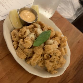 Grana - Of course extra delicious calamari!  The sauce has a bit of heat pairing well with the crunchy batter. - Italian Near Me - Atlanta, Georgia