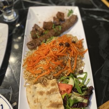 Afghan Kabob - Combination #2 with Lamb and Beef - Middle Eastern Near Me - Morton Grove, Illinois