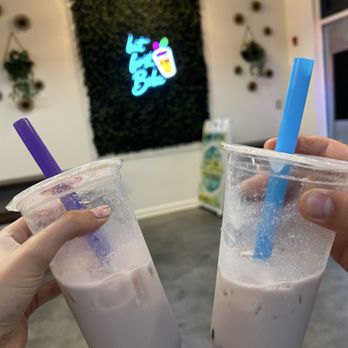 East Coast Tea Bar - Taro vanilla and taro coconut with tapioca - Bubble Tea Near Me - Myrtle Beach, South Carolina East Coast Tea Bar - Taro vanilla and taro coconut with tapioca - Bubble Tea Near Me - Myrtle Beach, South Carolina