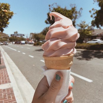 Strawberry Shack - Strawb Custard cone - Desserts Near Me - Carlsbad, California Strawberry Shack - Strawb Custard cone - Desserts Near Me - Carlsbad, California