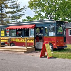 The Fish Trolley - The fish trolley 1 mile west on us2 just outside of Saint ignace michigan