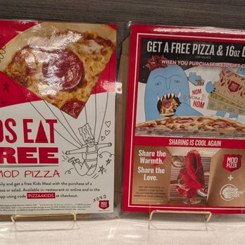 MOD Pizza - The left offer is good until Jan 25. The right offer is no longer valid - Fast Food Near Me - Rolling Hills Estates, California MOD Pizza - The left offer is good until Jan 25. The right offer is no longer valid - Fast Food Near Me - Rolling Hills Estates, California