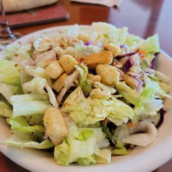 The Old Spaghetti Factory - Salad with vinaigrette dressing (most meals come with choice of soup or salad) - Italian Near Me - Corvallis, Oregon The Old Spaghetti Factory - Salad with vinaigrette dressing (most meals come with choice of soup or salad) - Italian Near Me - Corvallis, Oregon
