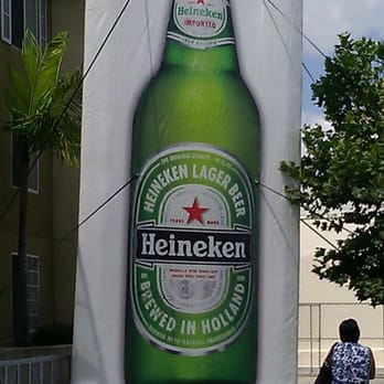 Jubilee - Heineken display next to Hoover Stage - Music Venues Near Me - Los Angeles, California