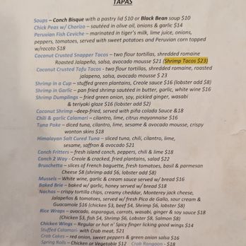Las Brisas Restaurant - Menu 2 - Desserts Near Me - Laguna Beach, California Las Brisas Restaurant - Menu 2 - Desserts Near Me - Laguna Beach, California
