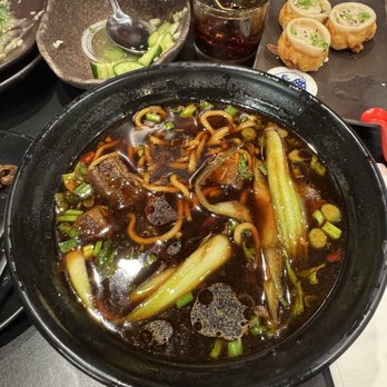Brochette Dumpling - 43. Spicy Braised Beef Brisket Noodle Soup - Dim Sum Near Me - San Francisco, California